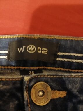 WM02 Men's Dark Blue Denim Shorts